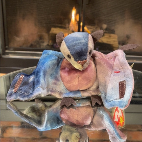 Ty Other - ‘96 - Ty - Tye Dye Batty the Bat Beanie Baby